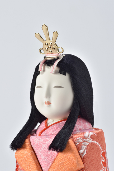 Rakuyo standing hina dolls