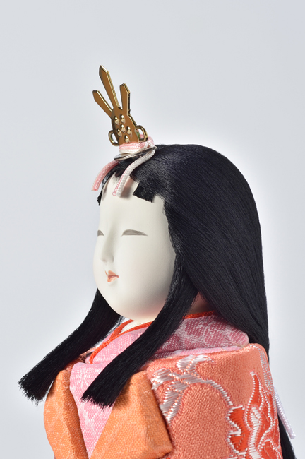 Rakuyo standing hina dolls