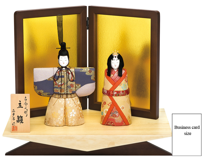 Komei standing hina dolls