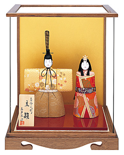 Shurei standing hina dolls Set