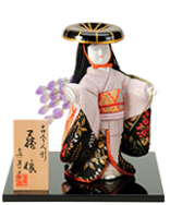 Traditional dolls Fuji Musume