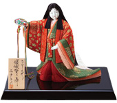 Traditional dolls Heian PeriodEDance of Sagano